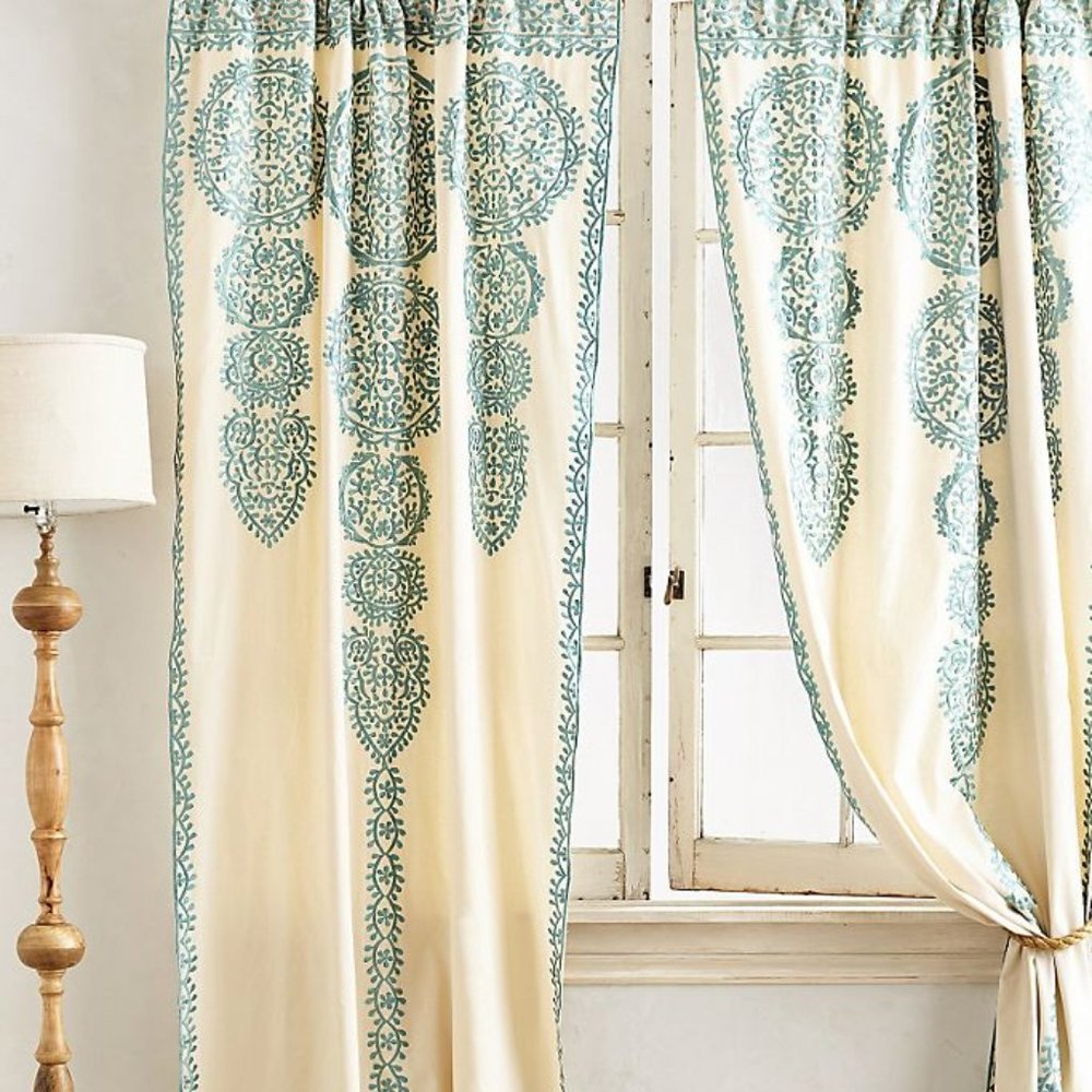 Anthropologie Bohemian MARRAKECH Curtains - Set
